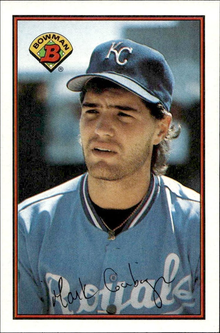 1989 Bowman Mark Gubicza #117 trading card