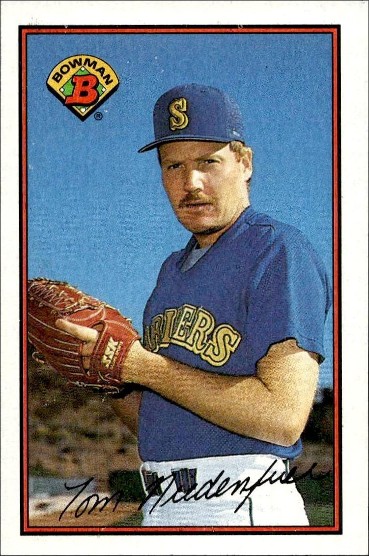 1989 Bowman Tom Niedenfuer #204 trading card