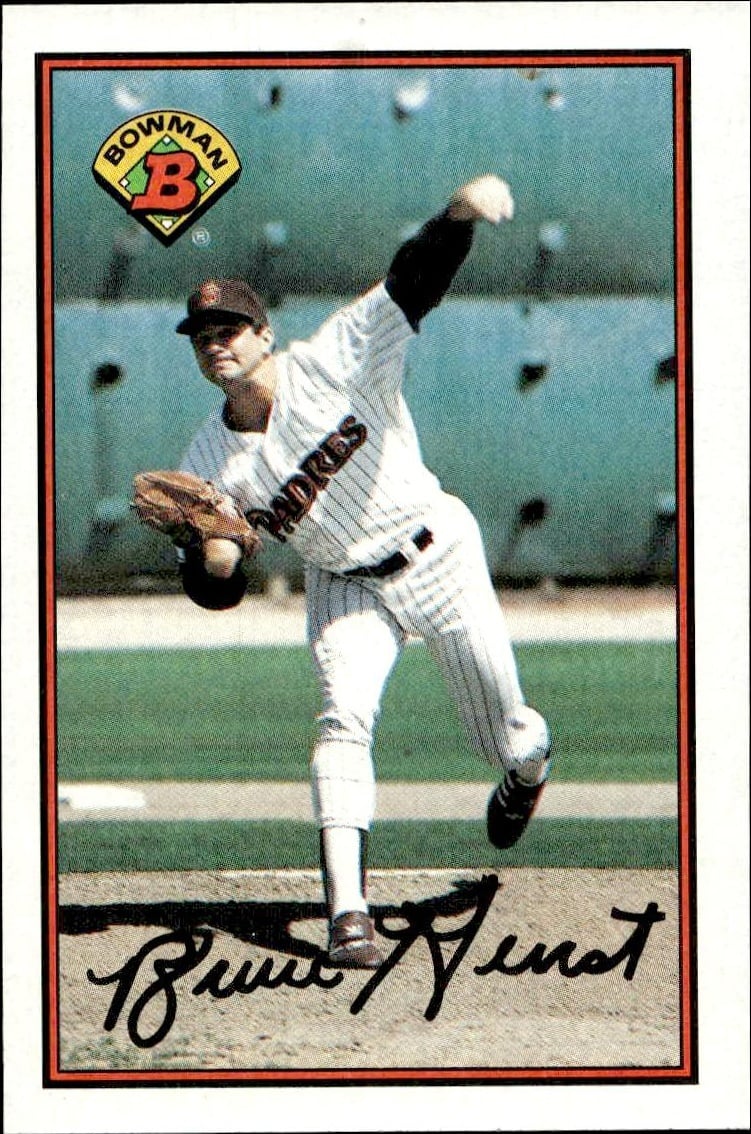 1989 Bowman Bruce Hurst #451 trading card