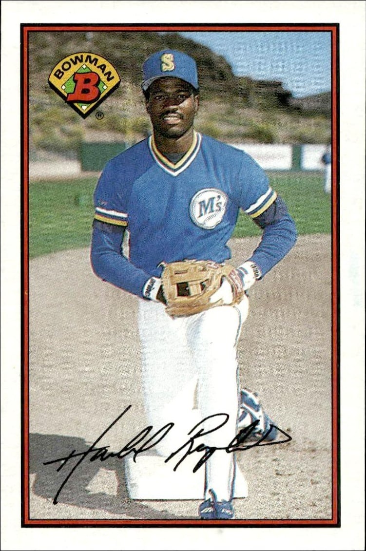 1989 Bowman Harold Reynolds #210 trading card