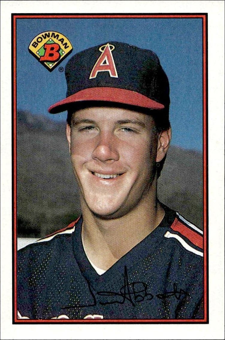 1989 Bowman Jim Abbott #39 trading card