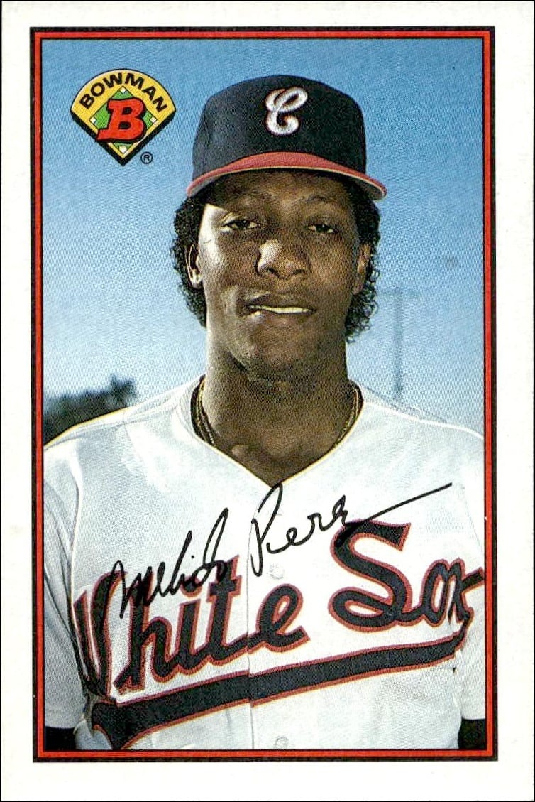 1989 Bowman Melido Perez #59 trading card