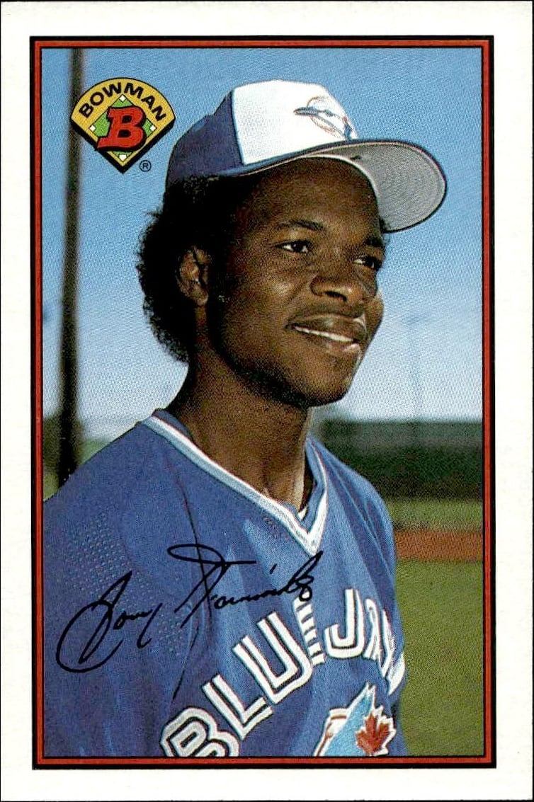 1989 Bowman Tony Fernandez #254 trading card