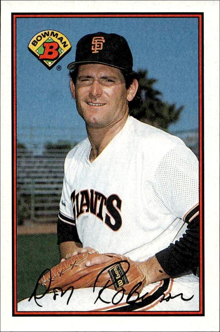 1989 Bowman Don Robinson #463 trading card