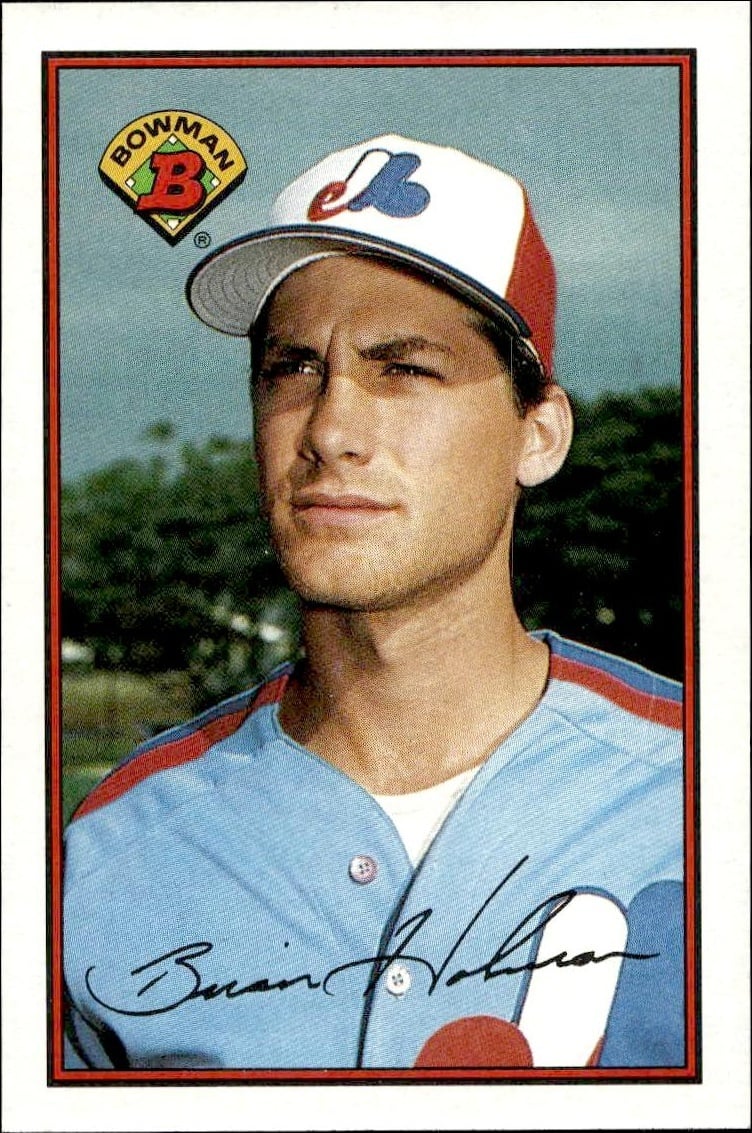 1989 Bowman Brian Holman #357 trading card