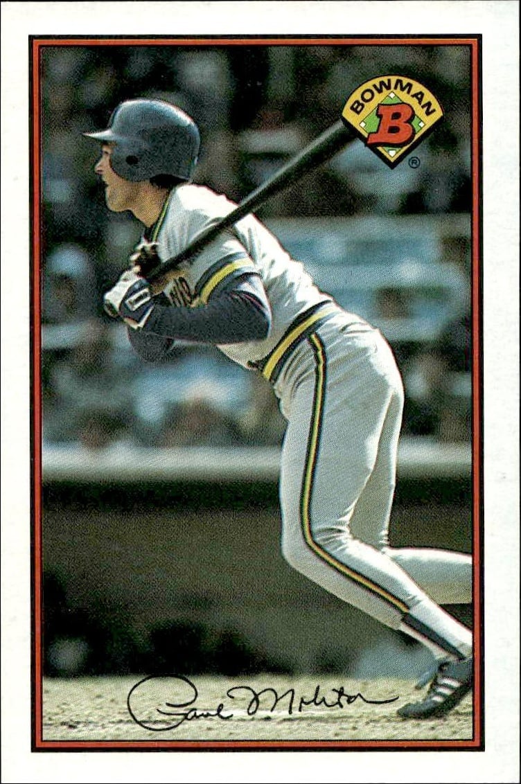 1989 Bowman Paul Molitor #140 trading card