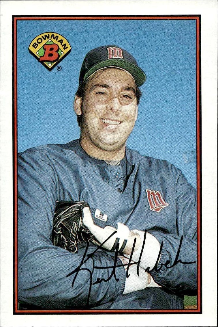 1989 Bowman Kent Hrbek #157 trading card