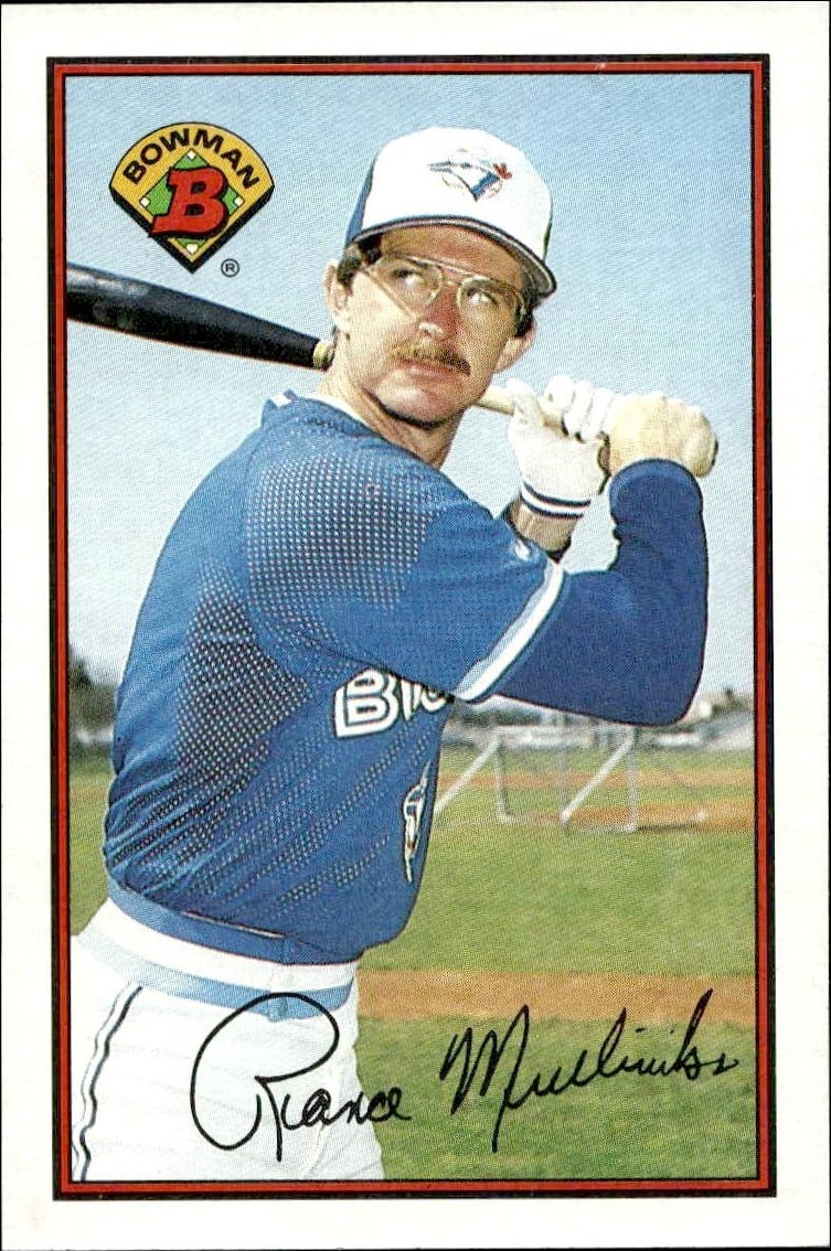 1989 Bowman Rance Mulliniks #250 trading card