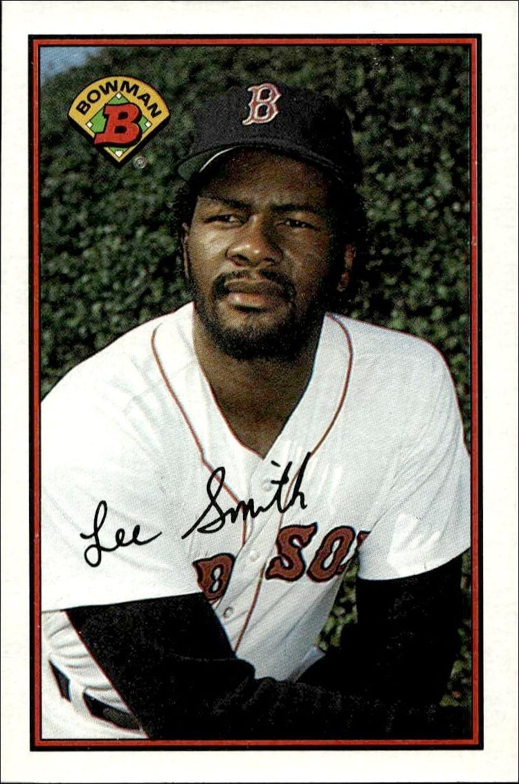 1989 Bowman Lee Smith #19 trading card