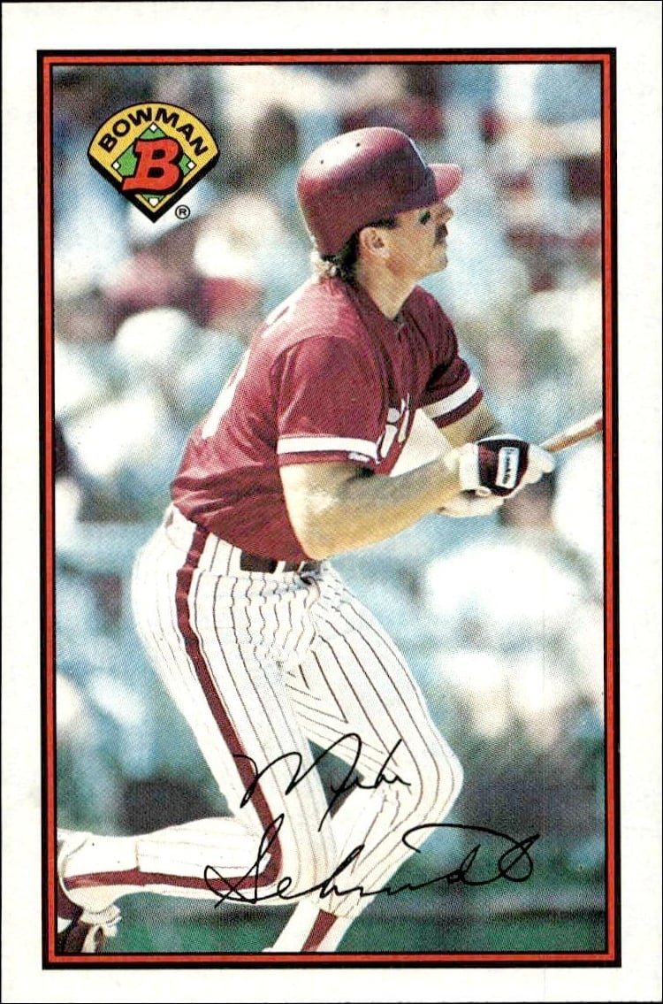 1989 Bowman Mike Schmidt #402 trading card