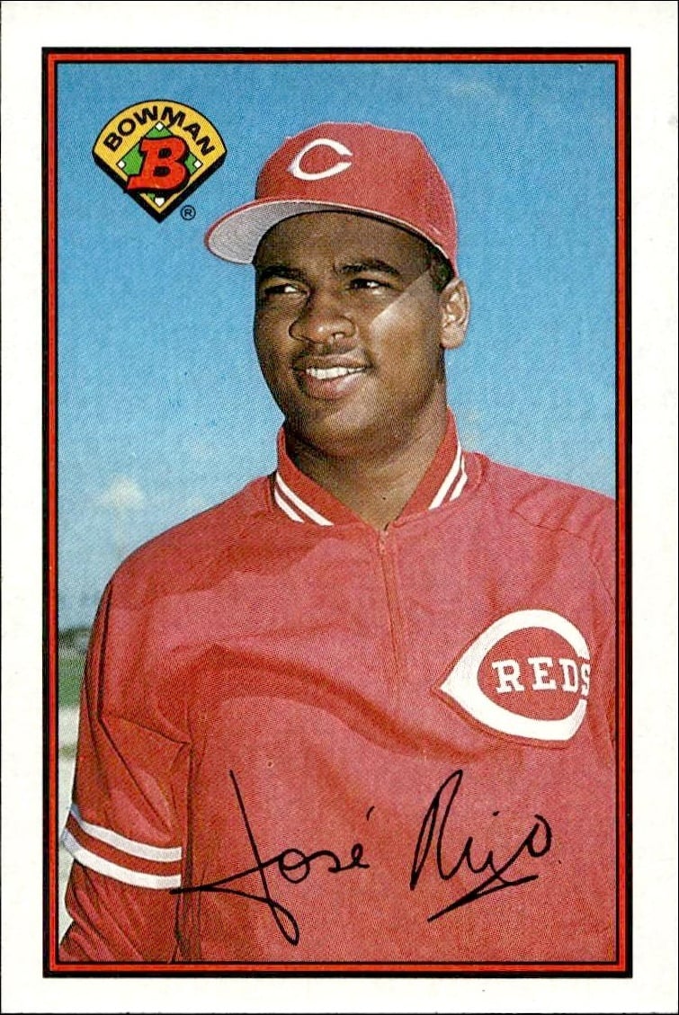 1989 Bowman Jose Rijo #300 trading card