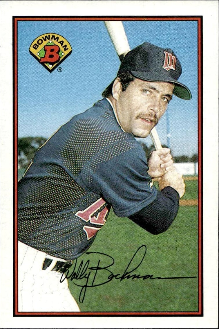 1989 Bowman Wally Backman #159 trading card