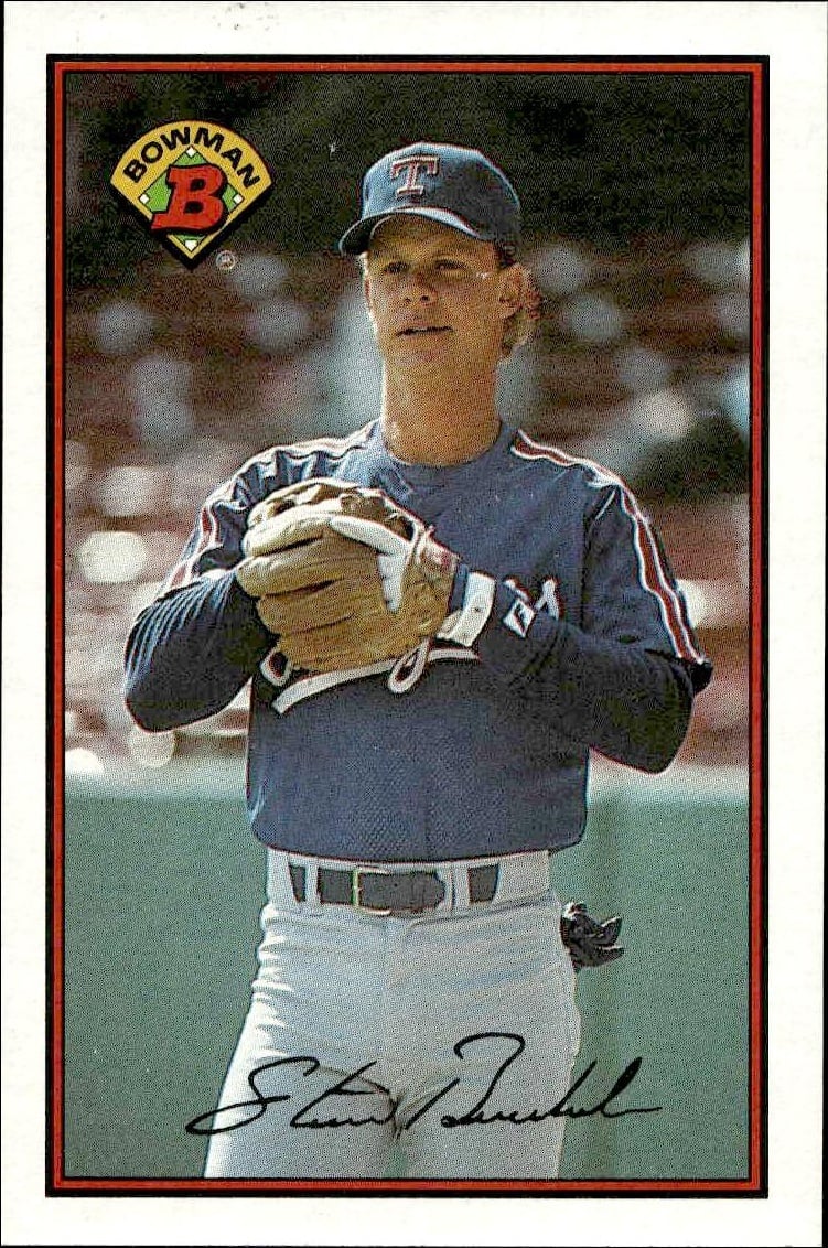 1989 Bowman Steve Buechele #232 trading card