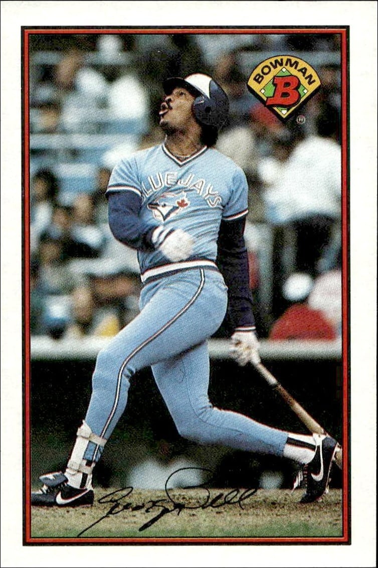 1989 Bowman George Bell #256 trading card