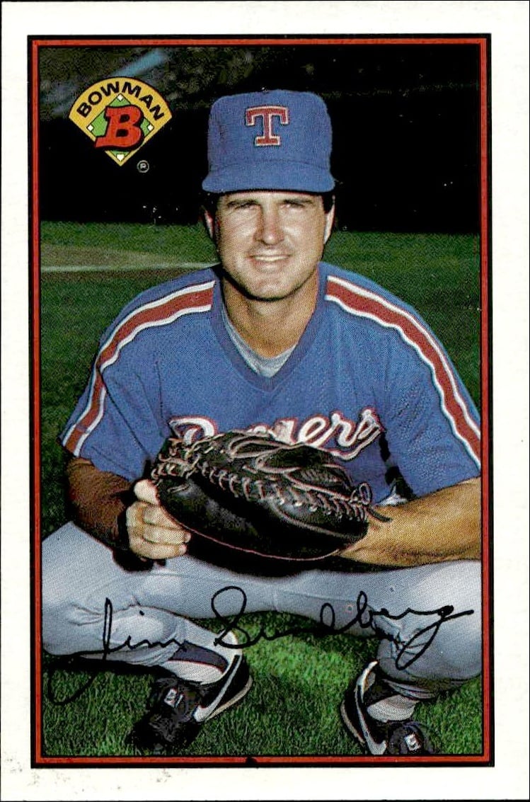 1989 Bowman Jim Sundberg #227 trading card