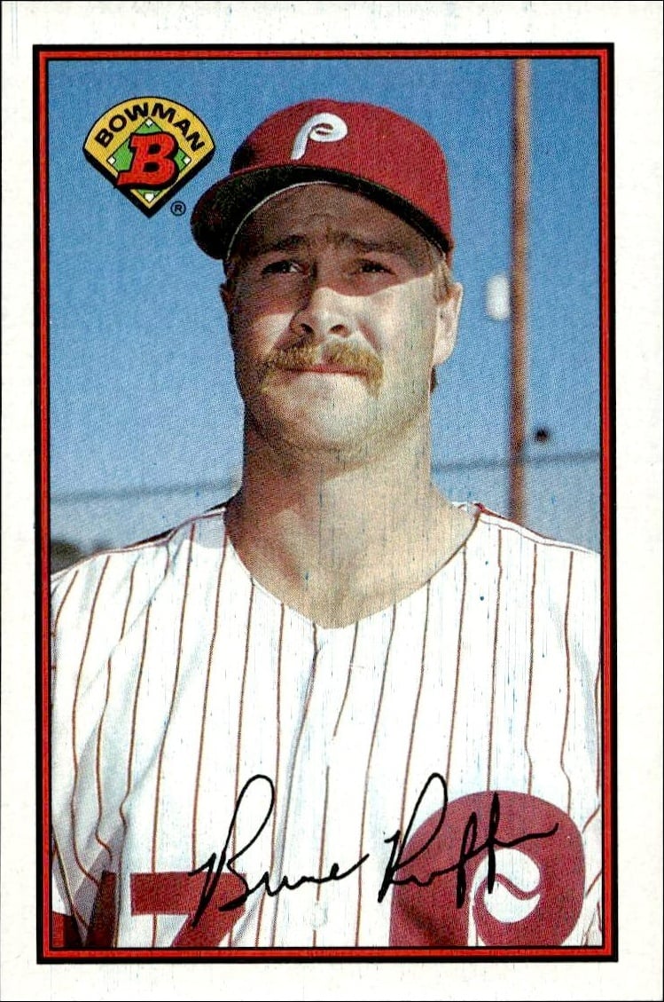 1989 Bowman Bruce Ruffin #393 trading card