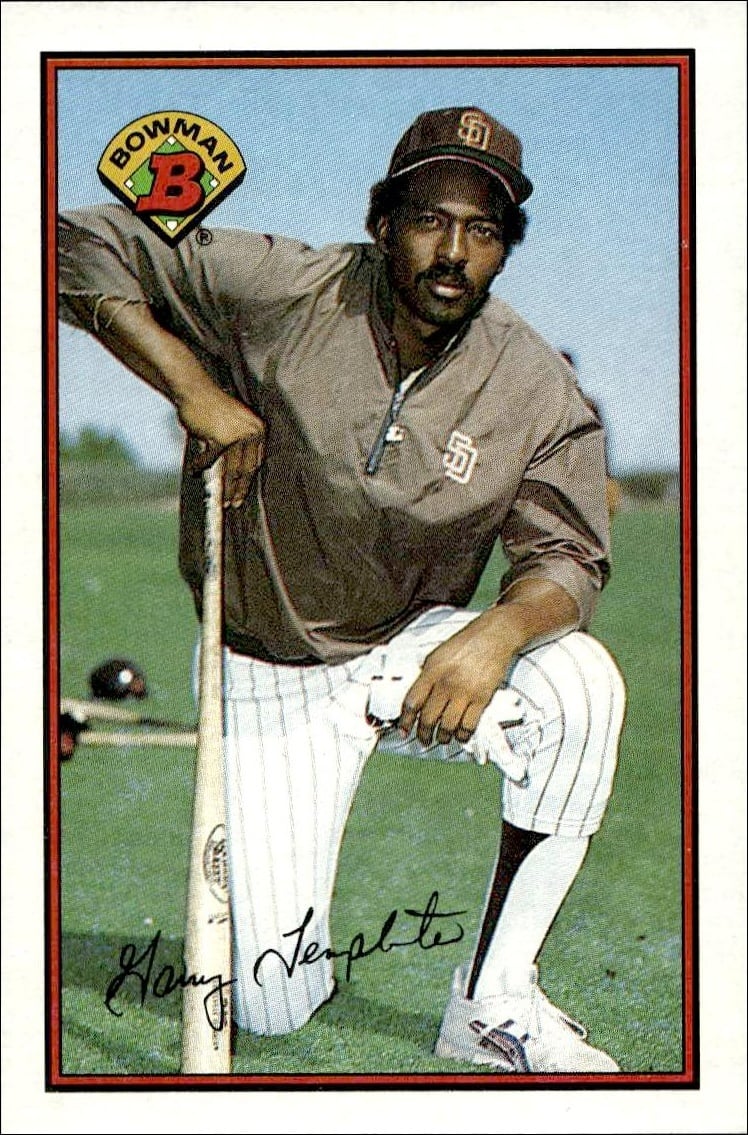 1989 Bowman Garry Templeton #455 trading card
