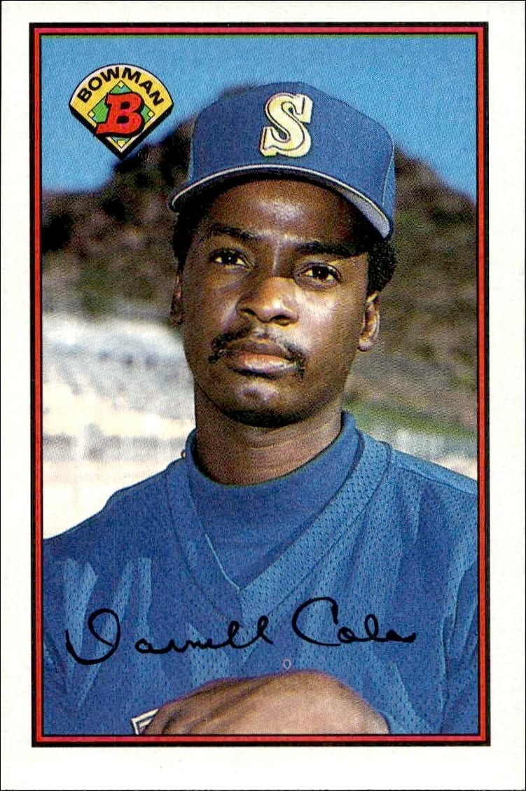 1989 Bowman Darnell Coles #217 trading card