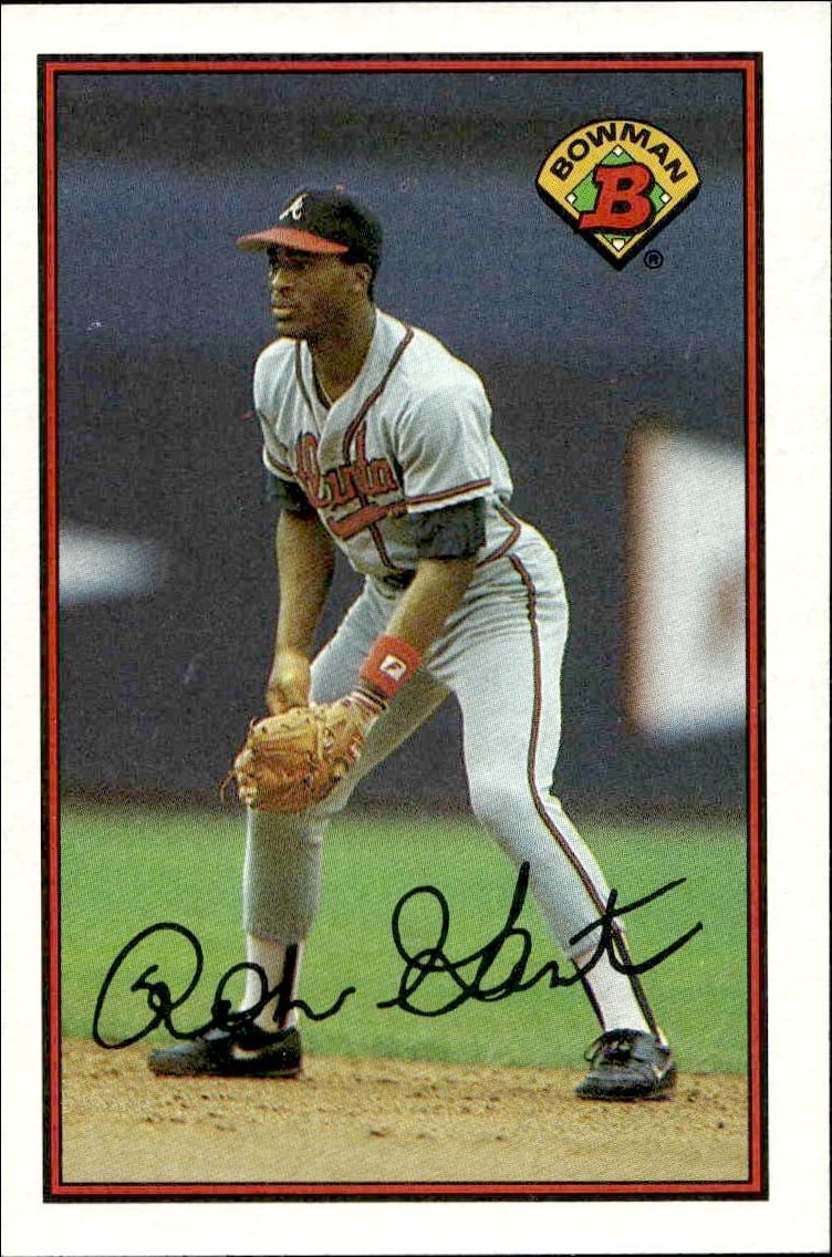 1989 Bowman Ron Gant #274 trading card