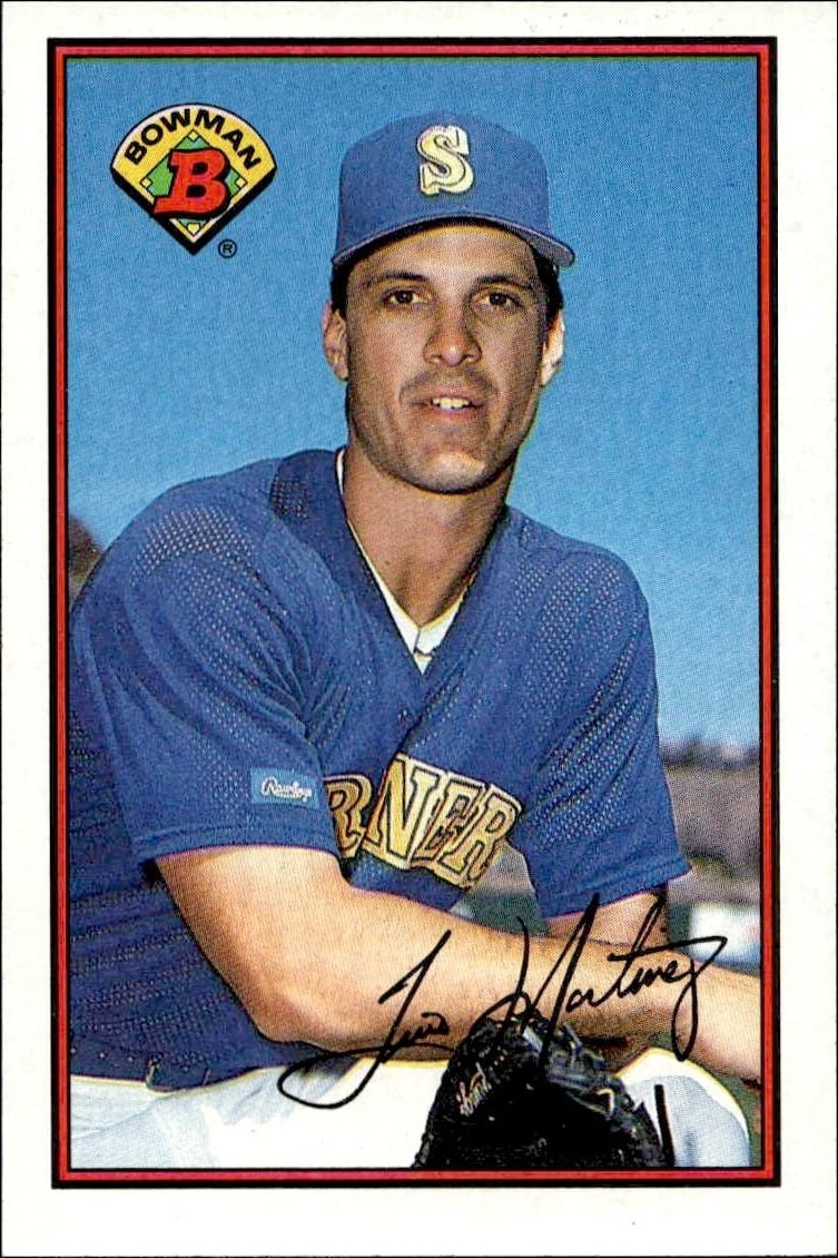 1989 Bowman Tino Martinez #211 trading card