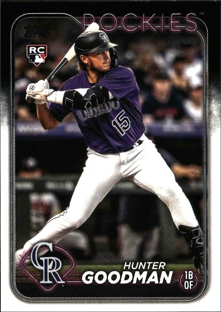2024 Topps Series 2 Hunter Goodman #432 trading card
