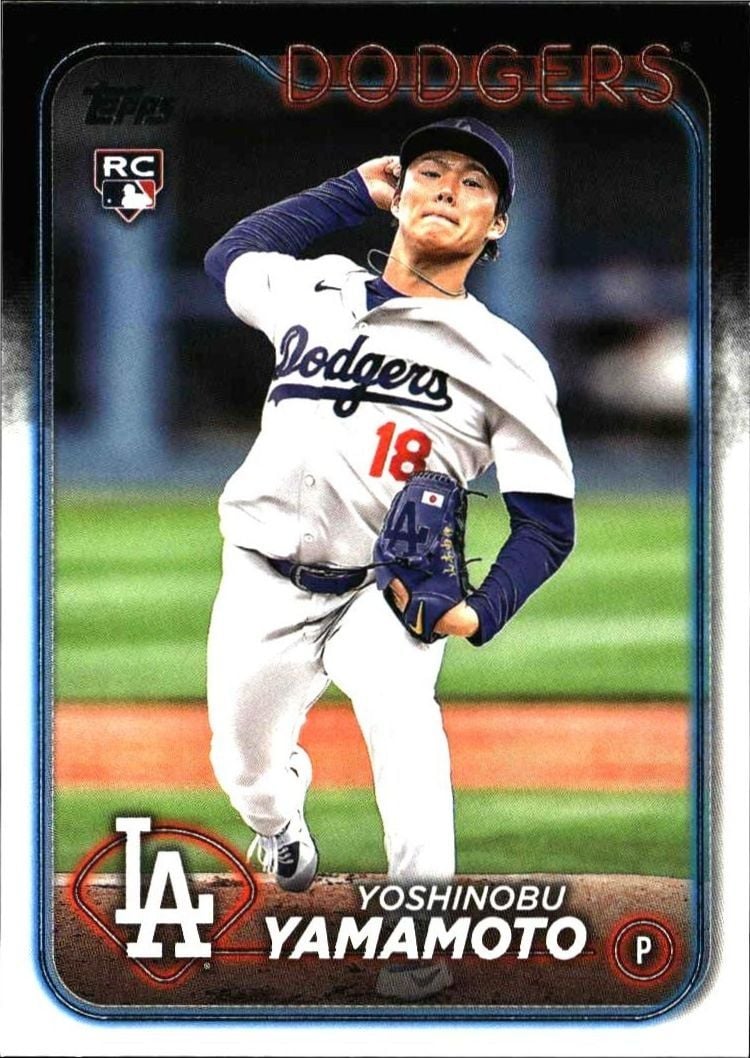 2024 Topps Series 2 Yoshinobu Yamamoto #553 trading card