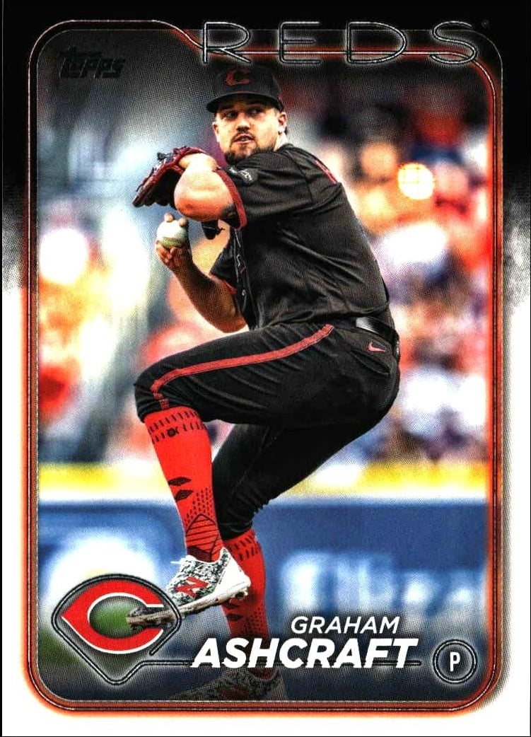 2024 Topps Series 2 Graham Ashcraft #652 trading card