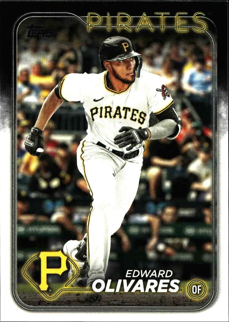 2024 Topps Series 2 Edward Olivares #527 trading card