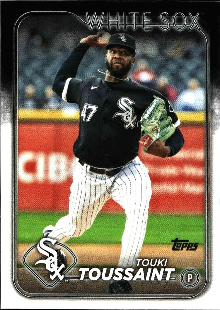 2024 Topps Series 2 Touki Toussaint #385 trading card