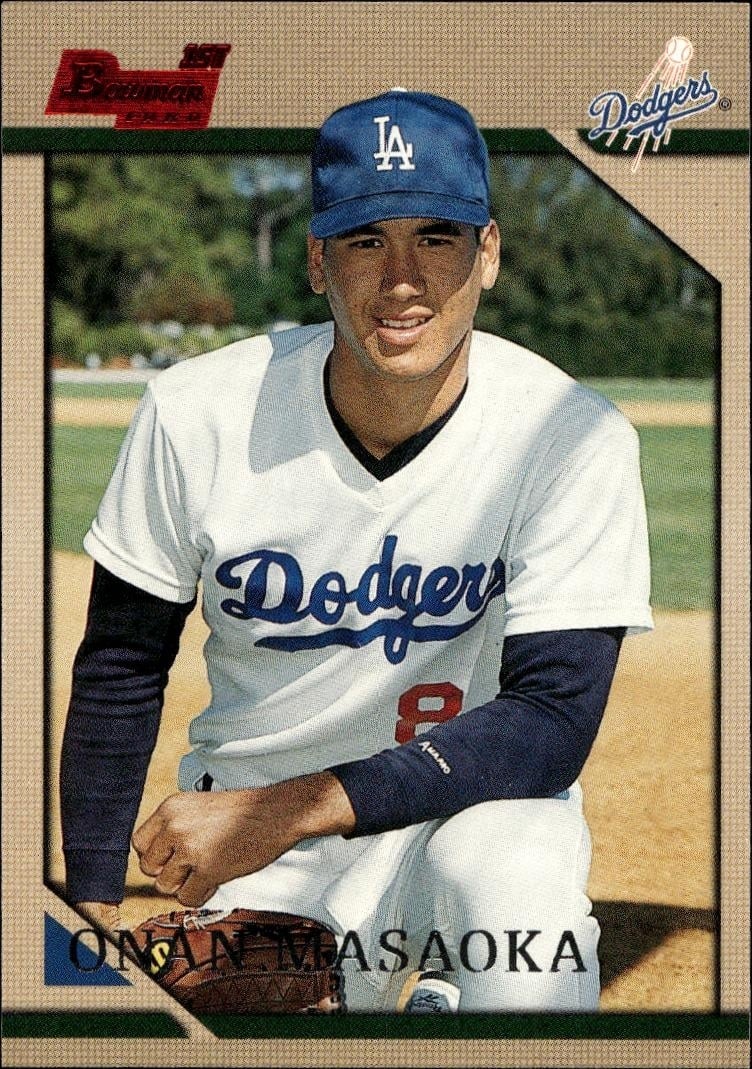 1996 Bowman Onan Masaoka #119 trading card