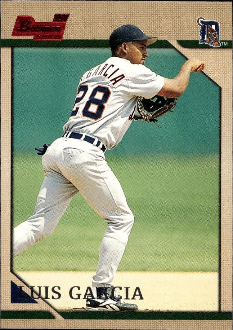 1996 Bowman Luis Garcia #138 trading card