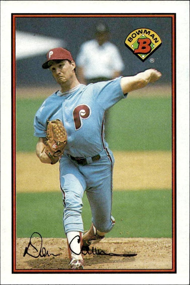 1989 Bowman Don Carman #392 trading card