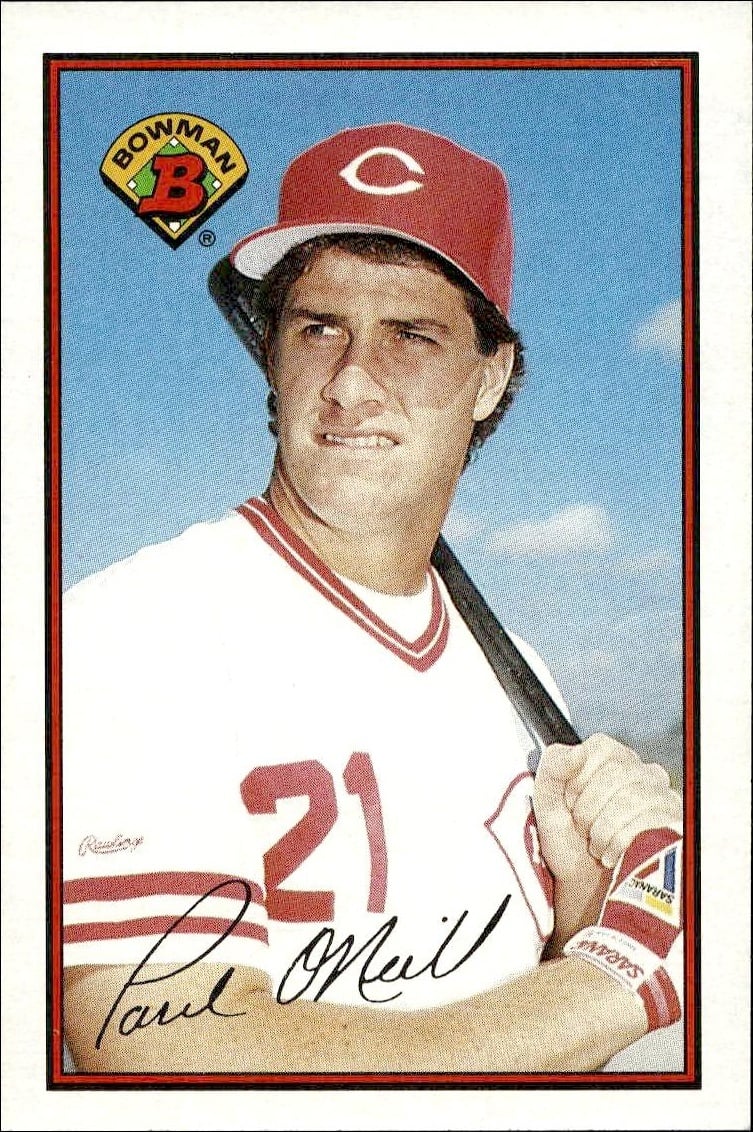 1989 Bowman Paul O'Neill #313 trading card