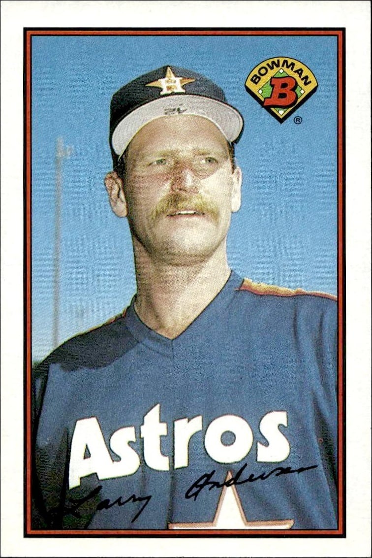 1989 Bowman Larry Andersen #325 trading card