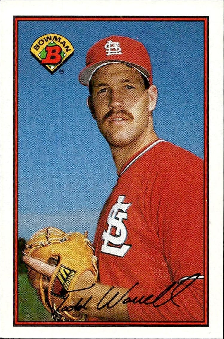 1989 Bowman Todd Worrell #429 trading card