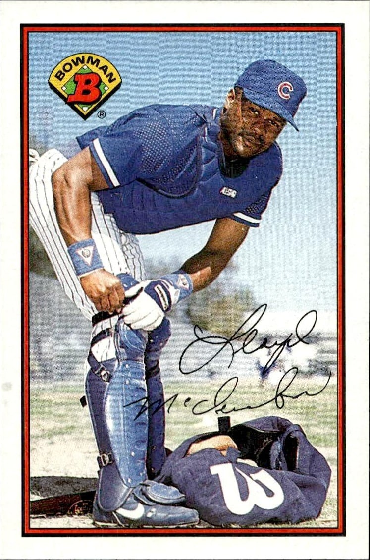 1989 Bowman Lloyd McClendon #287 trading card