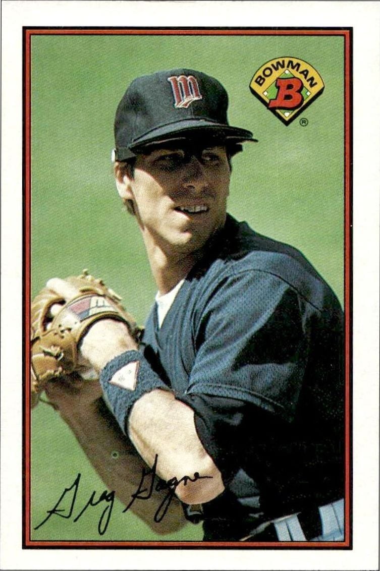 1989 Bowman Greg Gagne #161 trading card