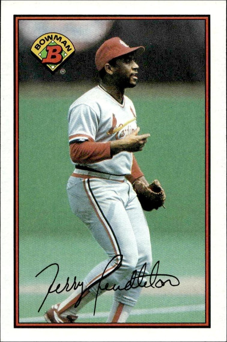 1989 Bowman Terry Pendleton #437 trading card