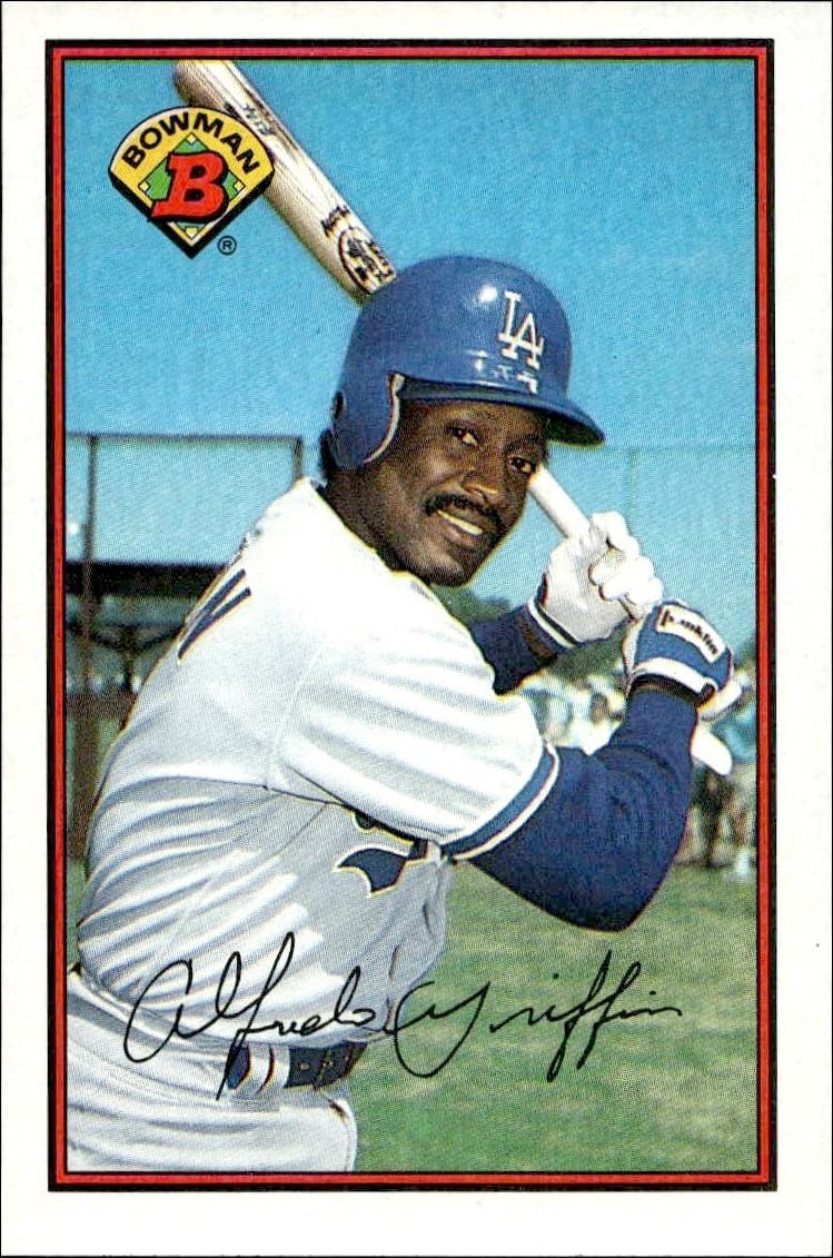 1989 Bowman Alfredo Griffin #345 trading card