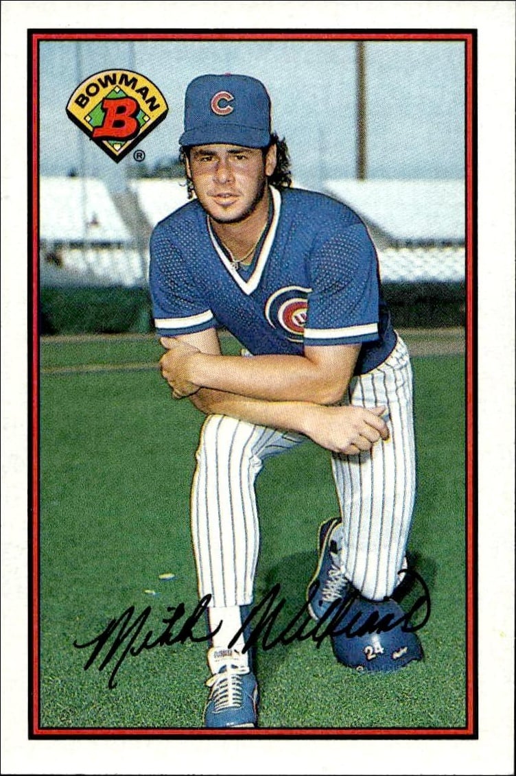 1989 Bowman Mitch Williams #283 trading card