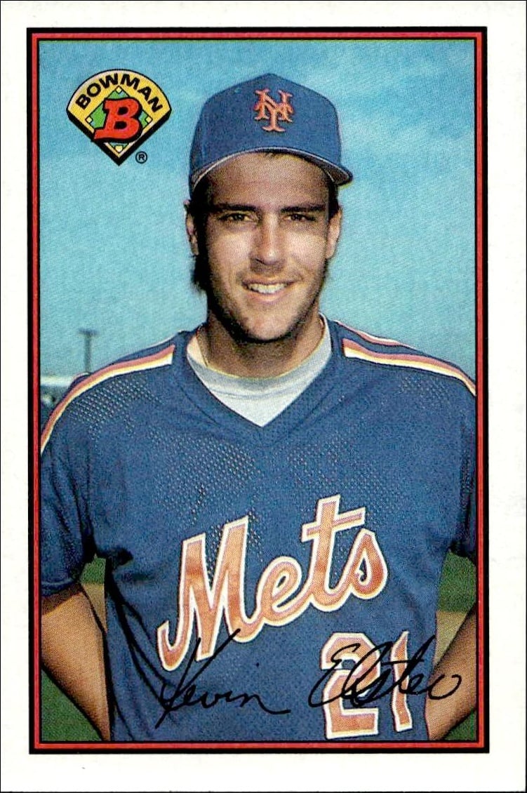 1989 Bowman Kevin Elster #383 trading card