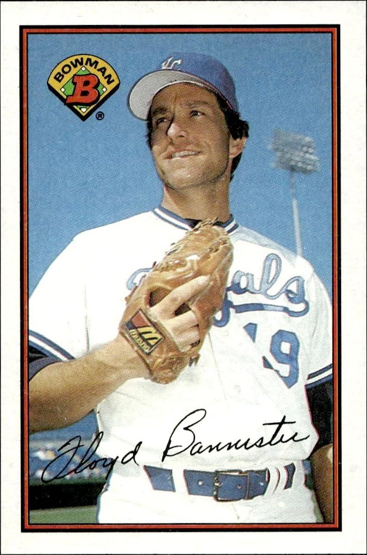 1989 Bowman Floyd Bannister #112 trading card