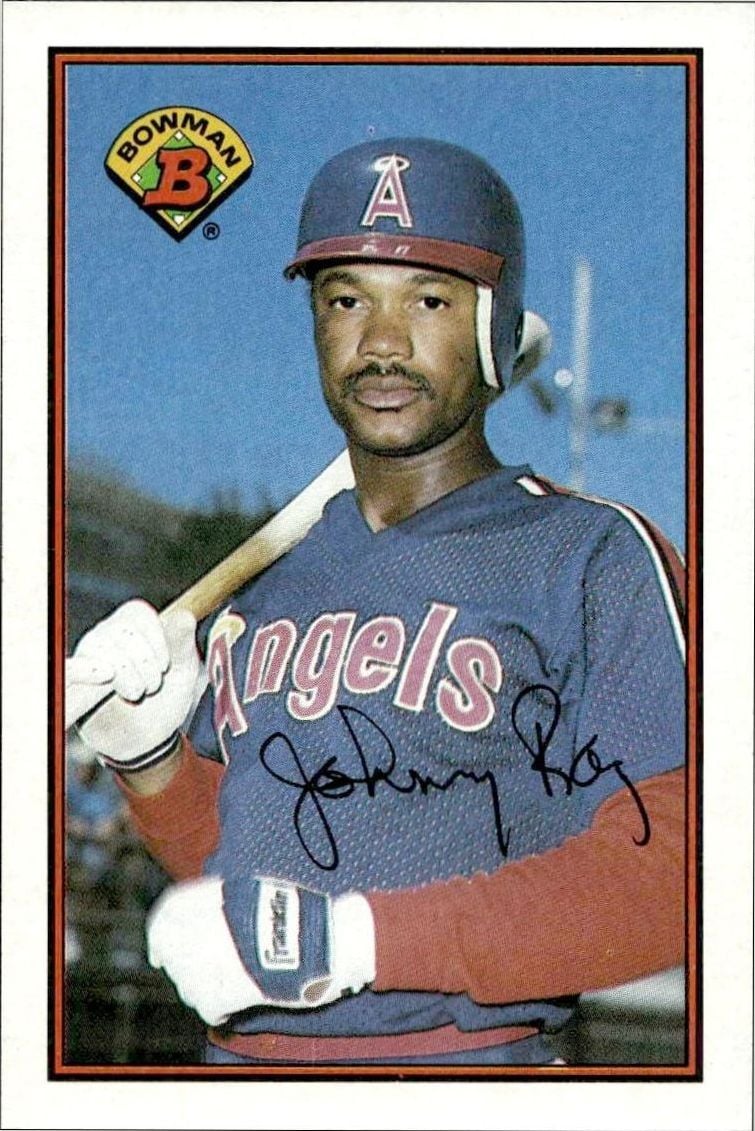 1989 Bowman Johnny Ray #49 baseball trading card front