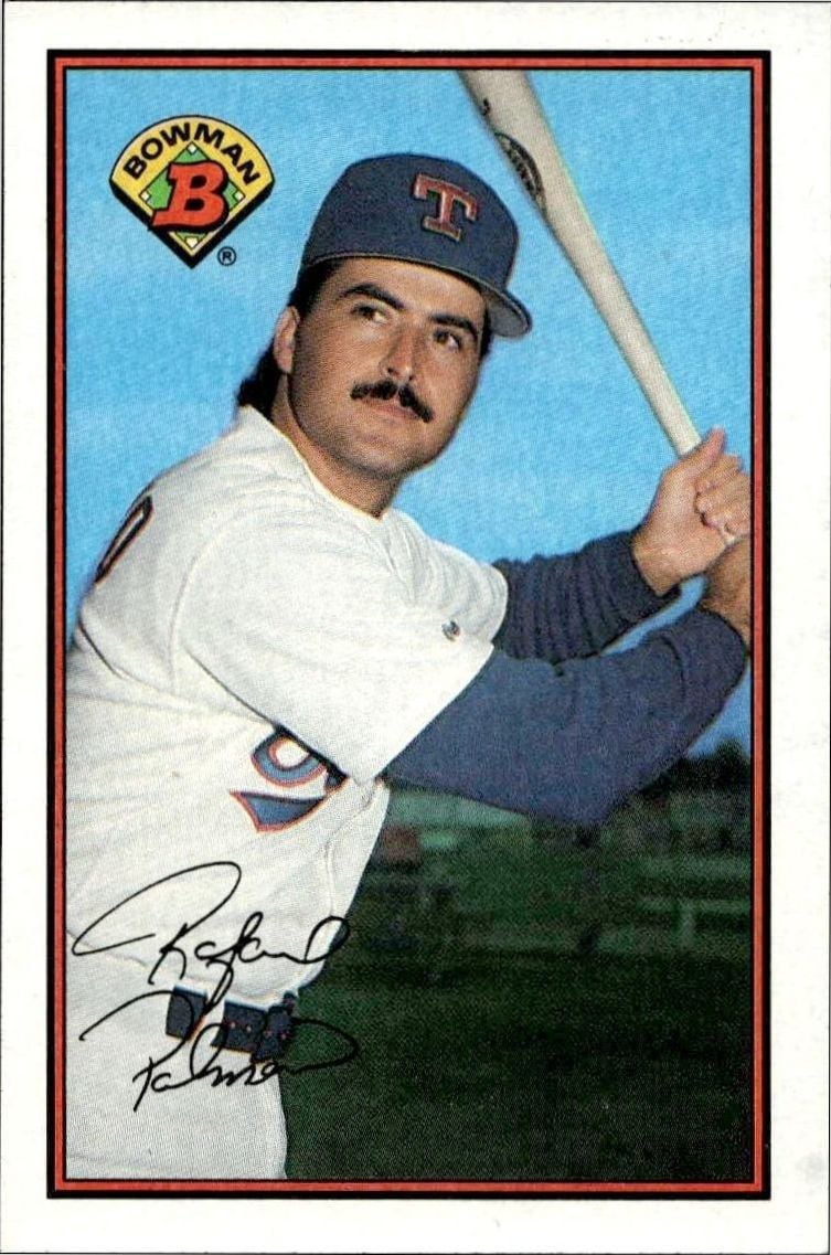 1989 Bowman Rafael Palmeiro #237 trading card