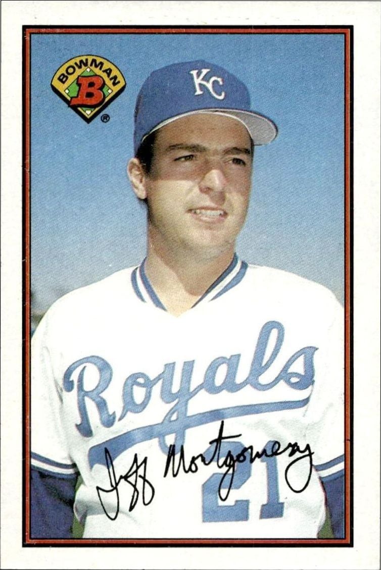 1989 Bowman Jeff Montgomery #113 trading card
