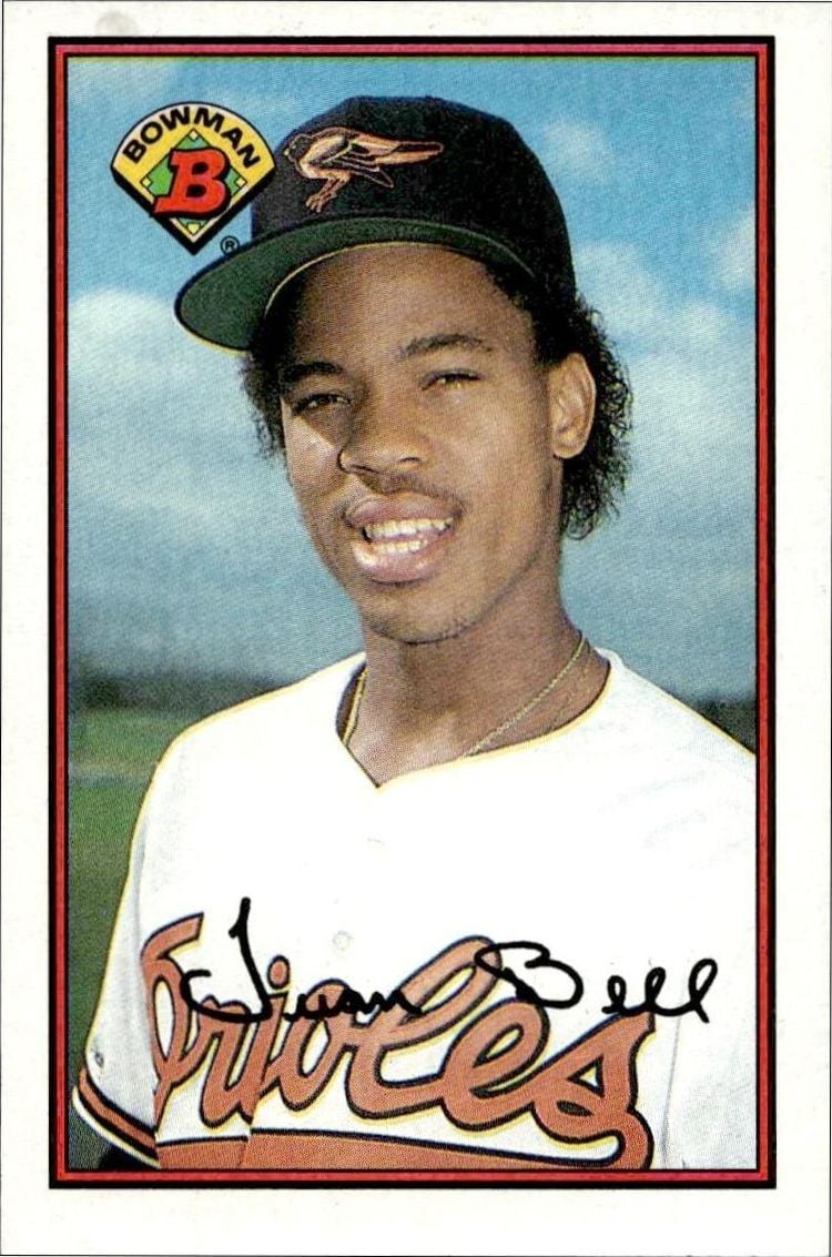 1989 Bowman Juan Bell #11 trading card