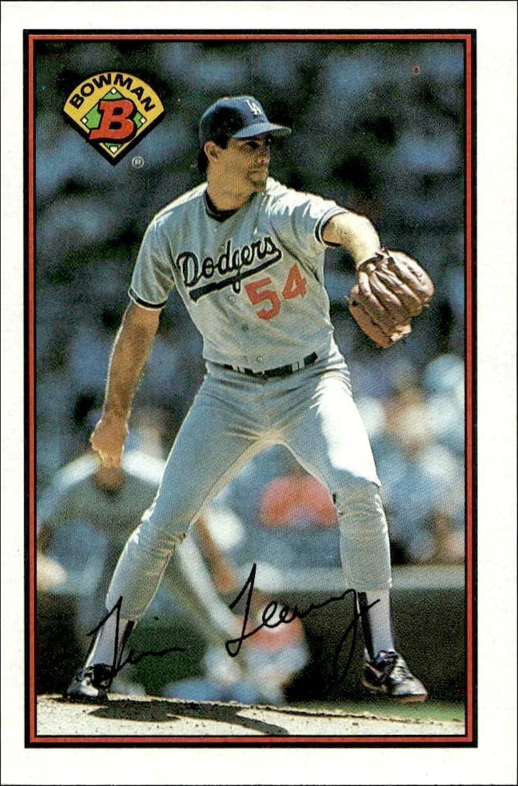 1989 Bowman Tim Leary #339 trading card