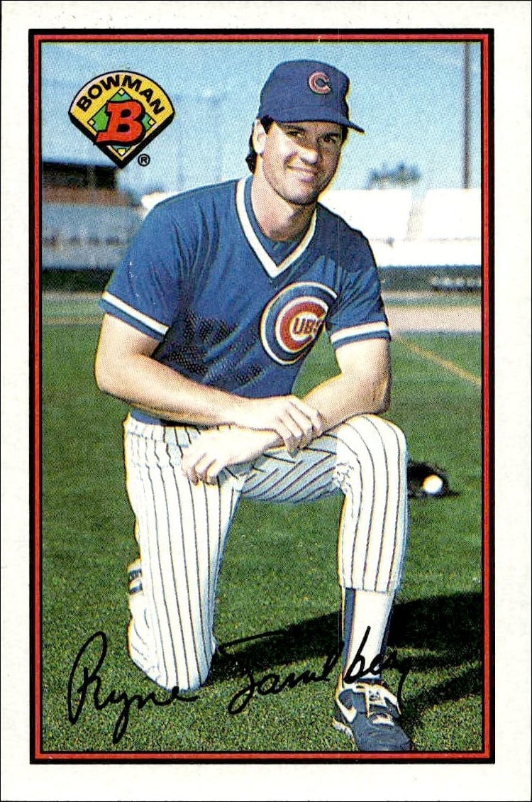 1989 Bowman Ryne Sandberg #290 trading card