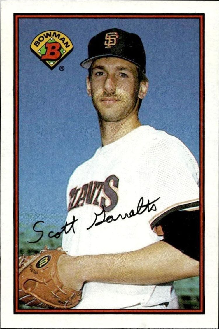 1989 Bowman Scott Garrelts #467 trading card