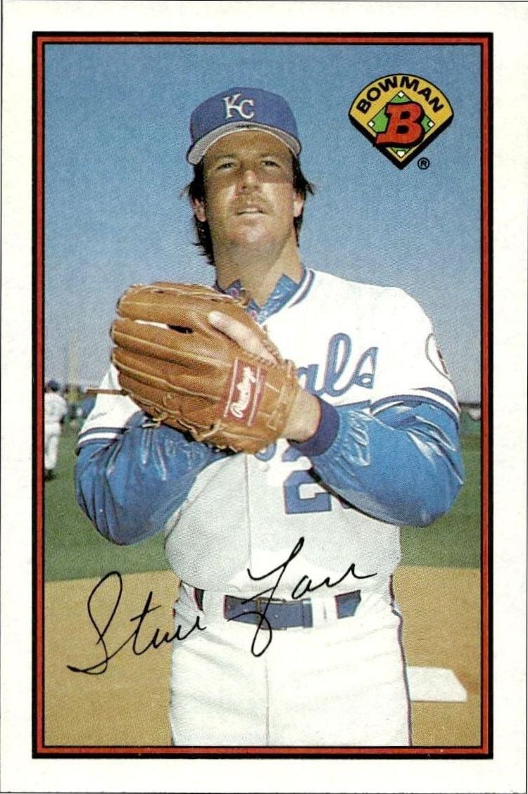 1989 Bowman Steve Farr #114 trading card